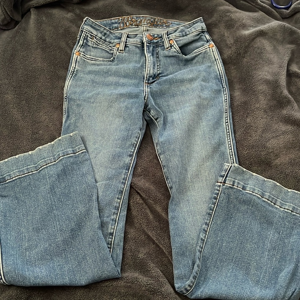 Wrangler high rise jeans!